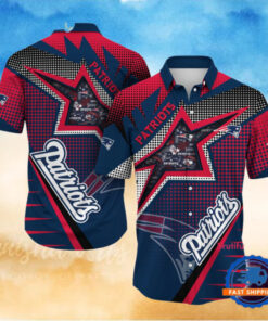 NFL New England Patriots Special Football Team Star Hawaiian Shirts