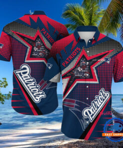 NFL New England Patriots Special Football Team Star Hawaiian Shirts