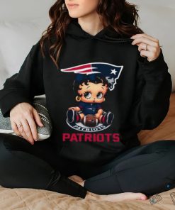 NFL New England Patriots T Shirt Betty Boop Football Thoodie, sweater, longsleeve, shirt v-neck, t-shirt