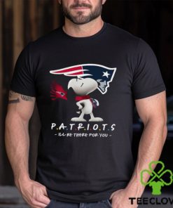NFL New England Patriots T Shirt Snoopy I’ll Be There For You