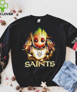 NFL New Orleans Saints Baby Groot hoodie, sweater, longsleeve, shirt v-neck, t-shirt