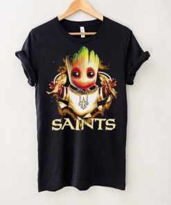 NFL New Orleans Saints Baby Groot hoodie, sweater, longsleeve, shirt v-neck, t-shirt