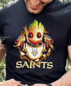 NFL New Orleans Saints Baby Groot hoodie, sweater, longsleeve, shirt v-neck, t-shirt