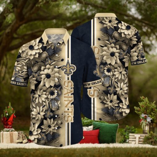 NFL New Orleans Saints Hawaii Shirt Flower Tropical Vibes In Shirts