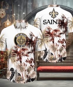 NFL New Orleans Saints Hawaii Shirt Palm Tree Aloha Shirt For Fans