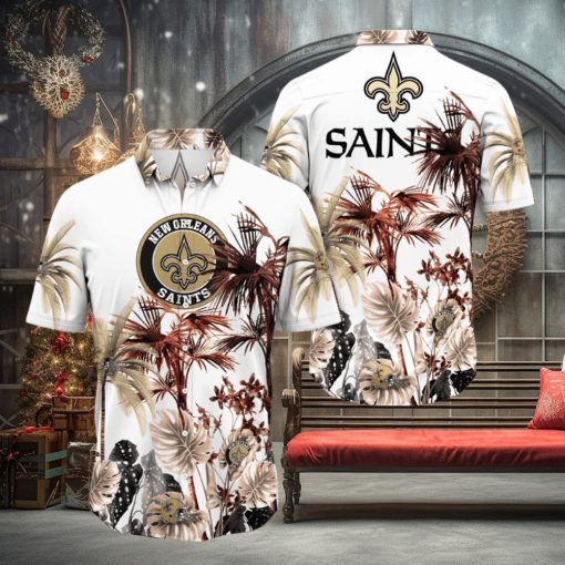 NFL New Orleans Saints Hawaii Shirt Palm Tree Aloha Shirt For Fans