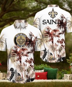 NFL New Orleans Saints Hawaii Shirt Palm Tree Aloha Shirt For Fans