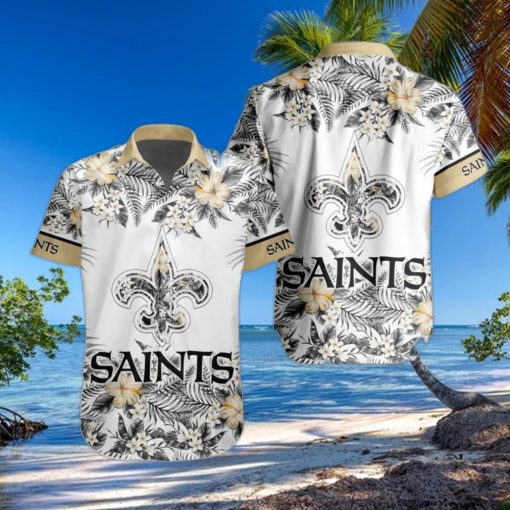 NFL New Orleans Saints Hawaiian Shirt Special Floral Tropical Team Spirit