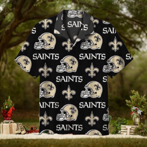 NFL New Orleans Saints Logo Hawaiian Shirt