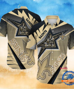 NFL New Orleans Saints Special Football Team Star Hawaiian Shirts