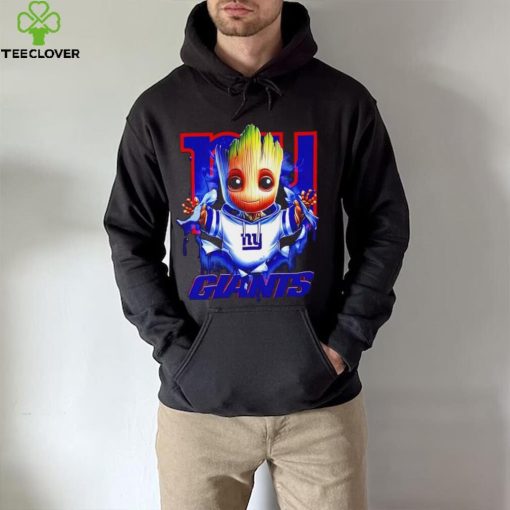 NFL New York Giants Baby Groot hoodie, sweater, longsleeve, shirt v-neck, t-shirt