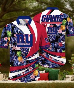NFL New York Giants Hawaii Shirt Flower Classic Hawaiian Prints