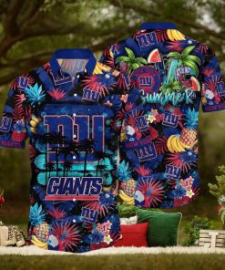 NFL New York Giants Hawaii Shirt Flower Relaxed Island Wear