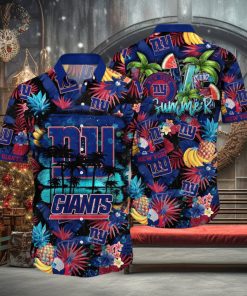 NFL New York Giants Hawaii Shirt Flower Relaxed Island Wear