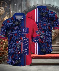 NFL New York Giants Hawaii Shirt Flower Tropical Vibes In Shirts