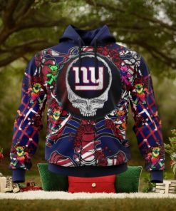NFL New York Giants Mix Grateful Dead, Personalized Name & Number Specialized Concepts Kits 3D Hoodie