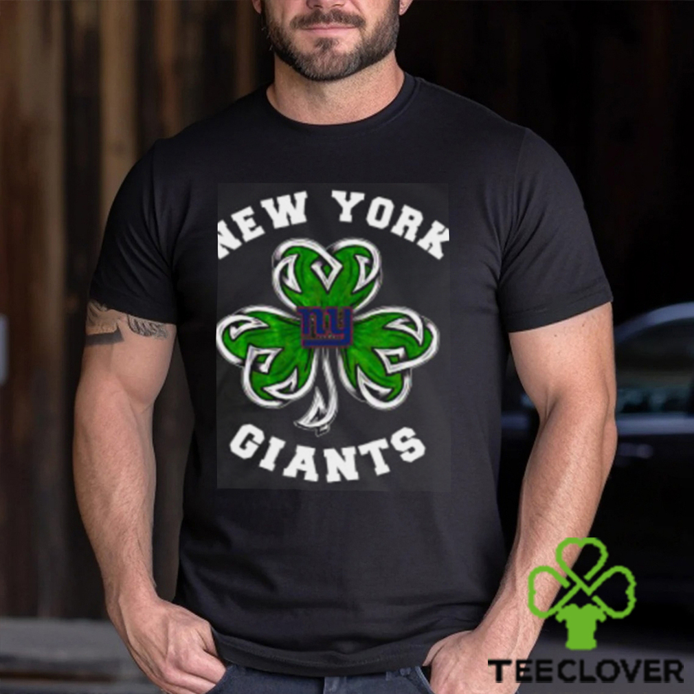 NFL New York Giants Three Leaf Clover St Patrick's Day Football Sports T Shirt NFL New York Giants Three Leaf Clover St Patrick's Day Football Sports T Shirt