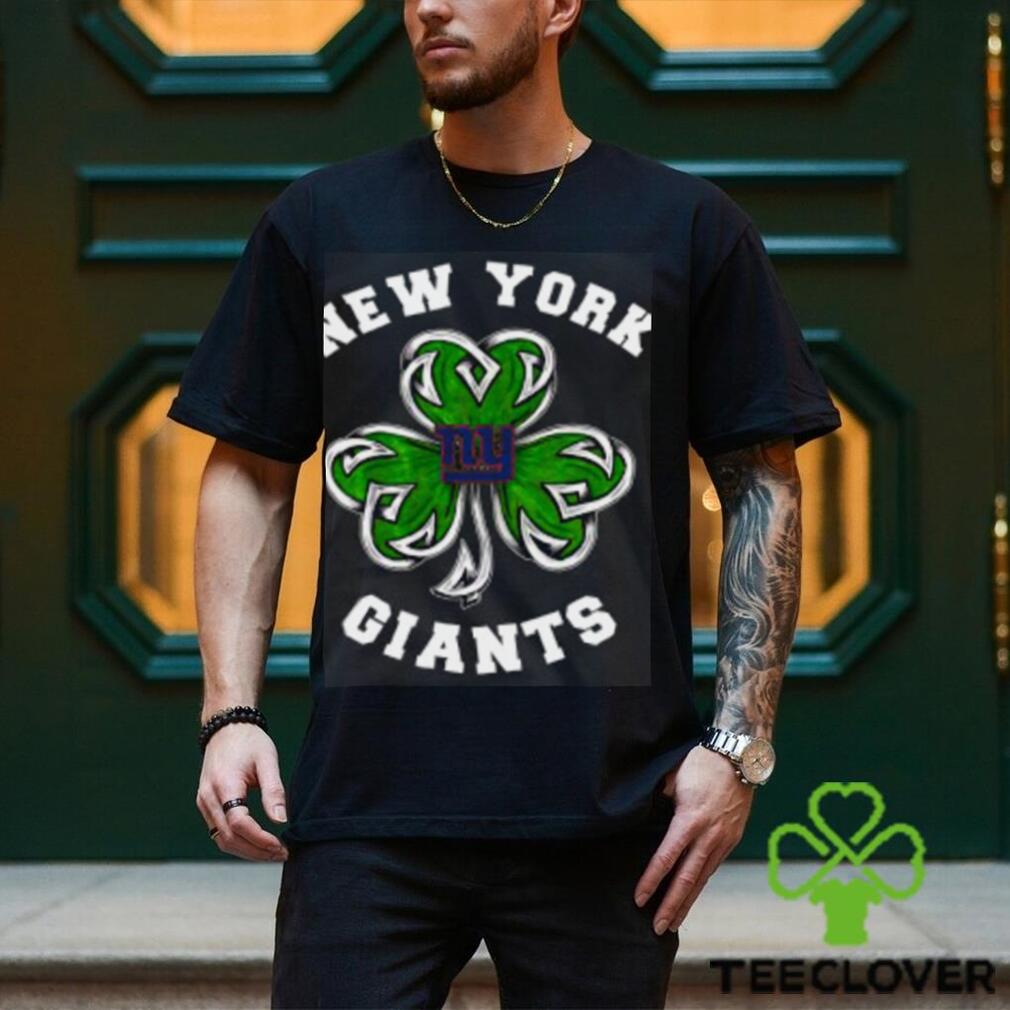 NFL New York Giants Three Leaf Clover St Patrick's Day Football Sports T Shirt NFL New York Giants Three Leaf Clover St Patrick's Day Football Sports T Shirt