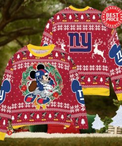 NFL New York Giants x Mickey Mouse Christ Ugly Sweater