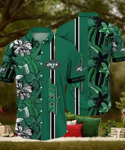 NFL New York Jets Hawaii Shirt Flower Chic Aloha Fashion
