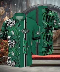 NFL New York Jets Hawaii Shirt Flower Chic Aloha Fashion