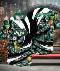 NFL New York Jets Hawaii Shirt Flower Classic Hawaiian Prints