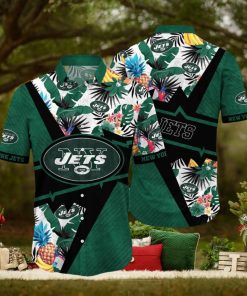 NFL New York Jets Hawaii Shirt Flower Island Inspired Apparel