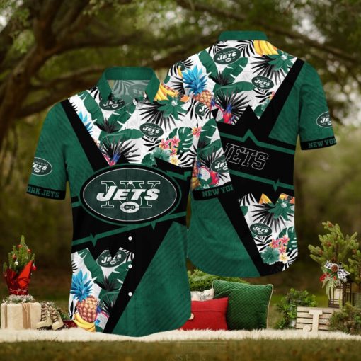 NFL New York Jets Hawaii Shirt Flower Island Inspired Apparel