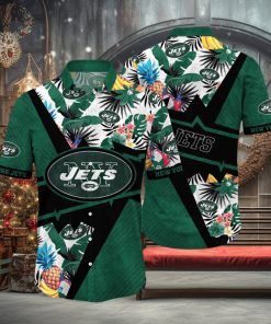 NFL New York Jets Hawaii Shirt Flower Island Inspired Apparel