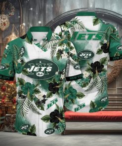 NFL New York Jets Hawaii Shirt Flower Trendy Floral Tops