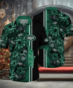 NFL New York Jets Hawaii Shirt Flower Tropical Vibes In Shirts