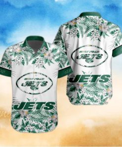 NFL New York Jets Hawaiian Shirt Special Floral Tropical Team Spirit