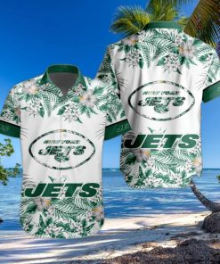 NFL New York Jets Hawaiian Shirt Special Floral Tropical Team Spirit