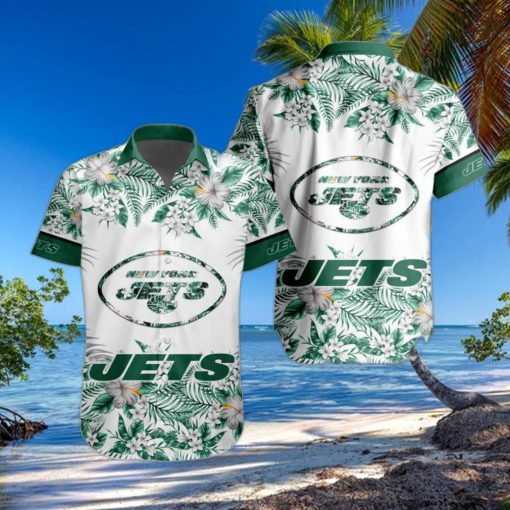 NFL New York Jets Hawaiian Shirt Special Floral Tropical Team Spirit