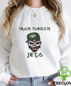 NFL New York Jets Iron Maiden Rock Band T Shirt