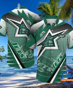 NFL New York Jets Special Football Team Star Hawaiian Shirts