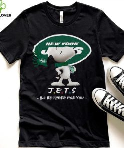 NFL New York Jets T Shirt Snoopy I’ll Be There For You