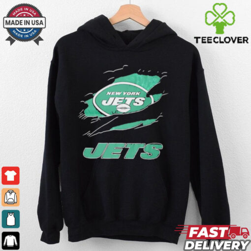 NFL New York Jetts inside me scratches shirt