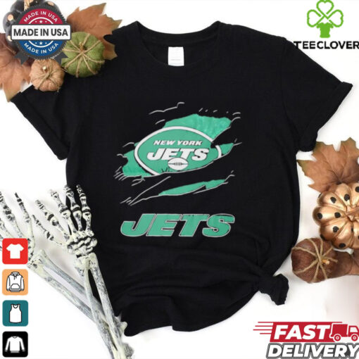 NFL New York Jetts inside me scratches shirt