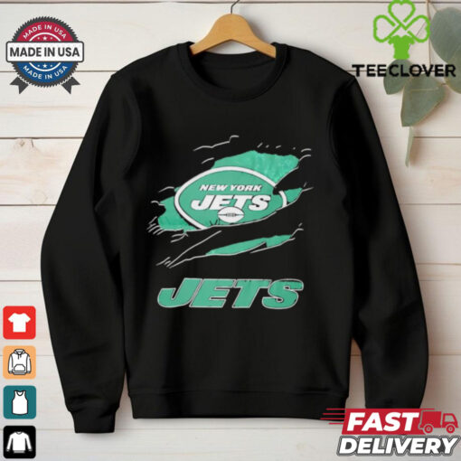 NFL New York Jetts inside me scratches shirt