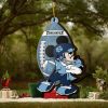 NFL New England Patriots Mickey Mouse Christmas Ornament