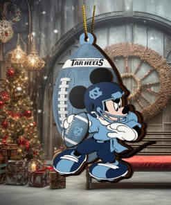 NFL North Carolina Tar Heels Mickey Mouse Christmas Ornament