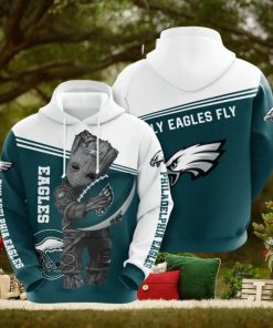 NFL Philadelphia Eagles Baby Groot Pullover Hoodie