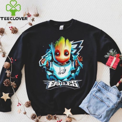 NFL Philadelphia Eagles Baby Groot hoodie, sweater, longsleeve, shirt v-neck, t-shirt