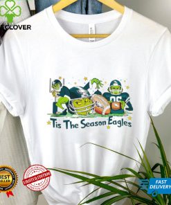 NFL Philadelphia Eagles Grinch tis the season Eagles football logo shirt