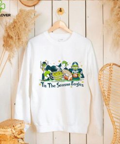 NFL Philadelphia Eagles Grinch tis the season Eagles football logo hoodie, sweater, longsleeve, shirt v-neck, t-shirt