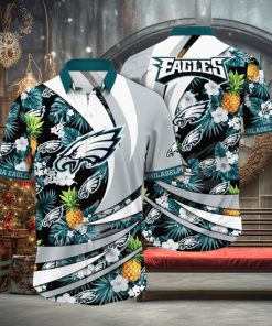 NFL Philadelphia Eagles Hawaii Shirt Flower Classic Hawaiian Prints