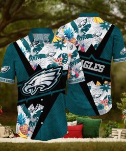NFL Philadelphia Eagles Hawaii Shirt Flower Island Inspired Apparel
