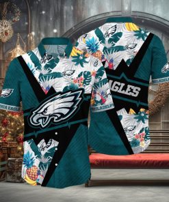NFL Philadelphia Eagles Hawaii Shirt Flower Island Inspired Apparel