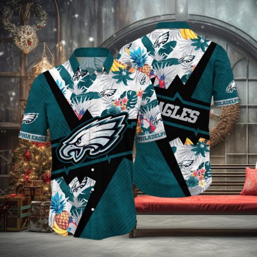 NFL Philadelphia Eagles Hawaii Shirt Flower Island Inspired Apparel